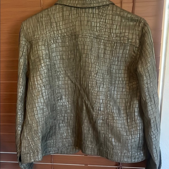 Ruby Rd. Olive Textured Jacket - Picture 3 of 4